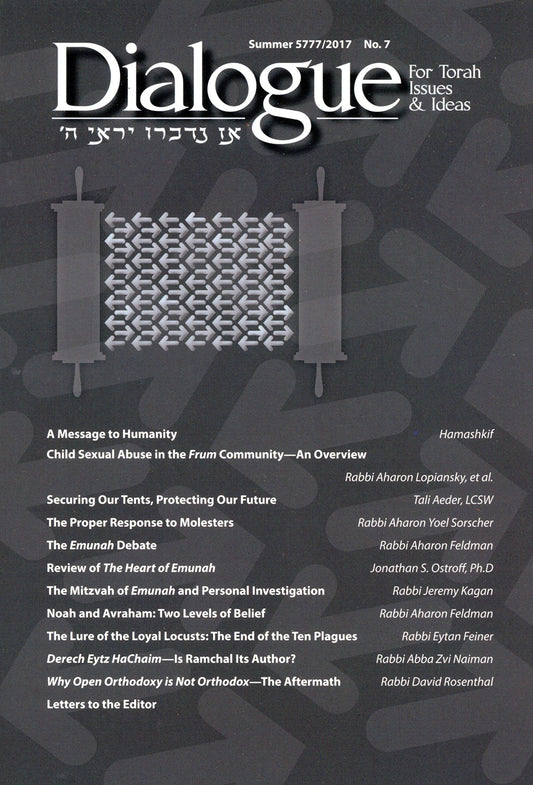 Dialogue for Torah Issues & Ideas #7