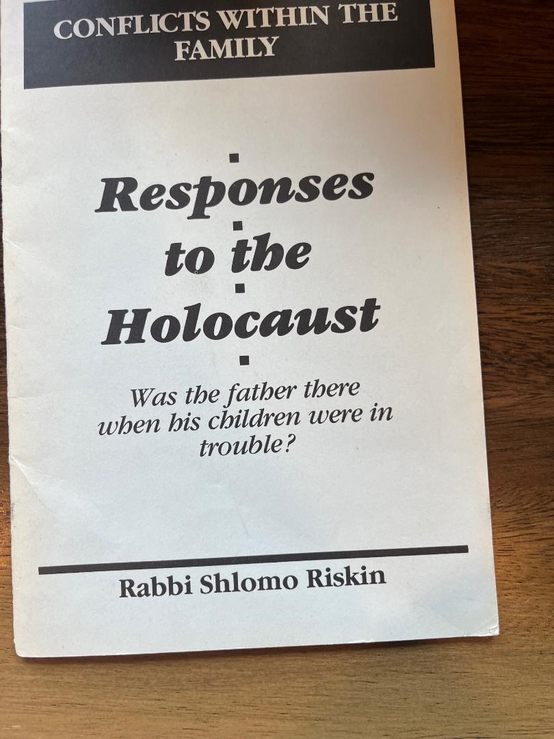 Responses to the Holocaust