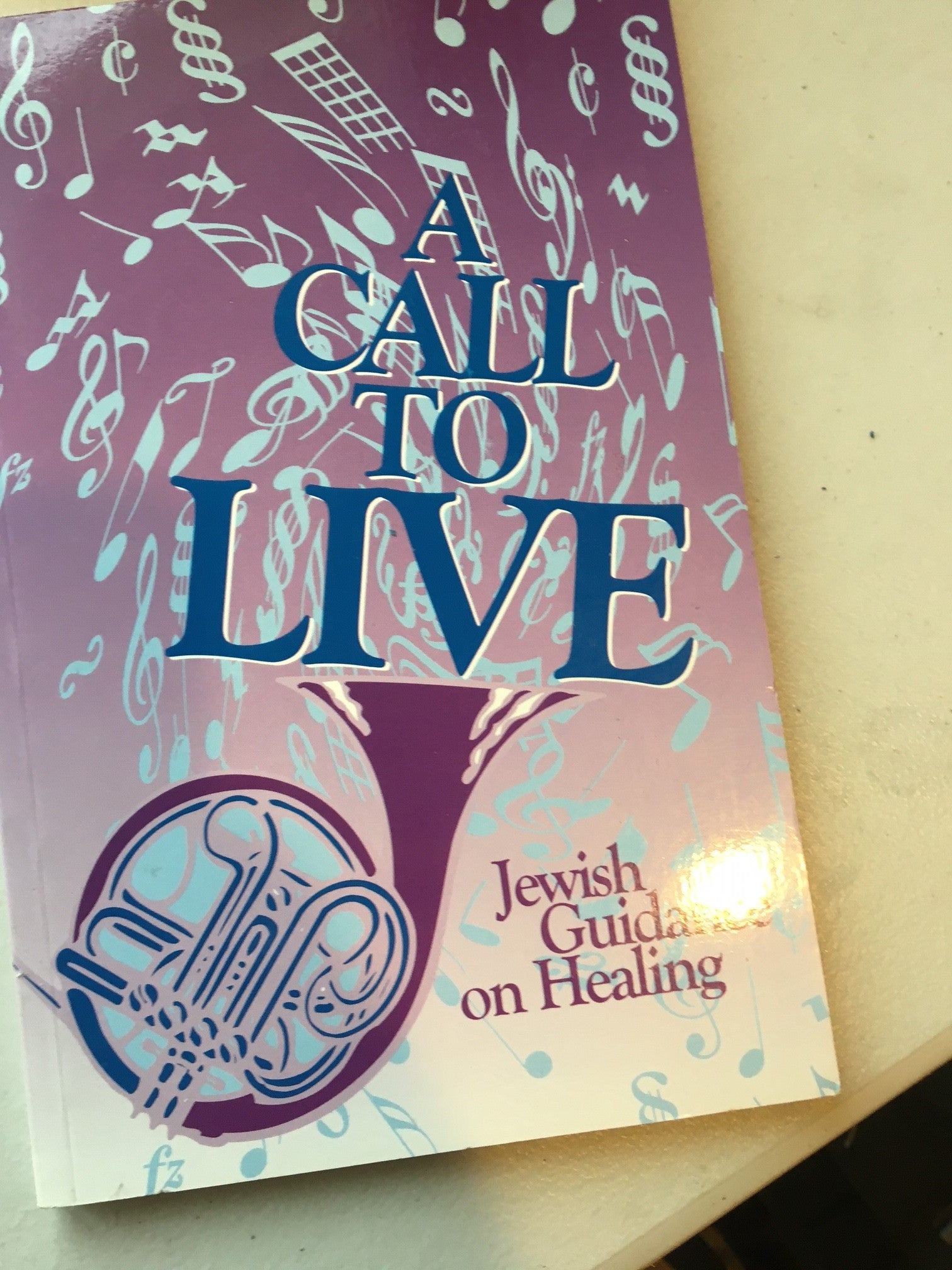 A Call to Live ;  Jewish Guidance on Healing