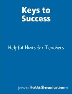 Keys to Success: Helpful Hints for Teachers
