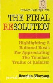 The Final Resolution: Combating Anti-Jewish Hostility