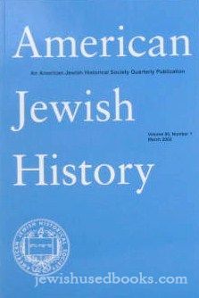 American Jewish History - Vol 90 No 1 March 2002