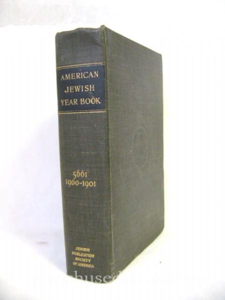 The American Jewish Year Book 5661 (1900-1901)