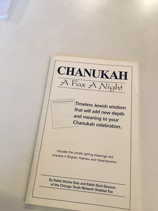 Chanukah; A Fax A Night