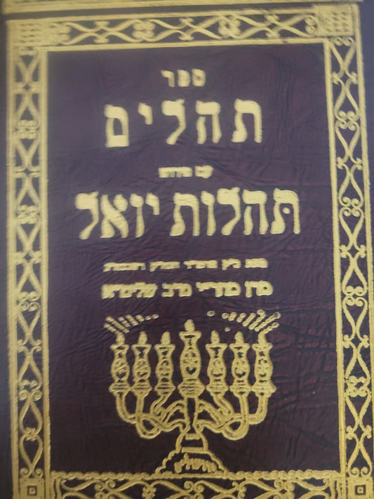Sefer Tehllim im Pirush Tehilos Yoel