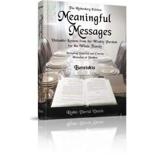 Meaningful Messages: Bereishis