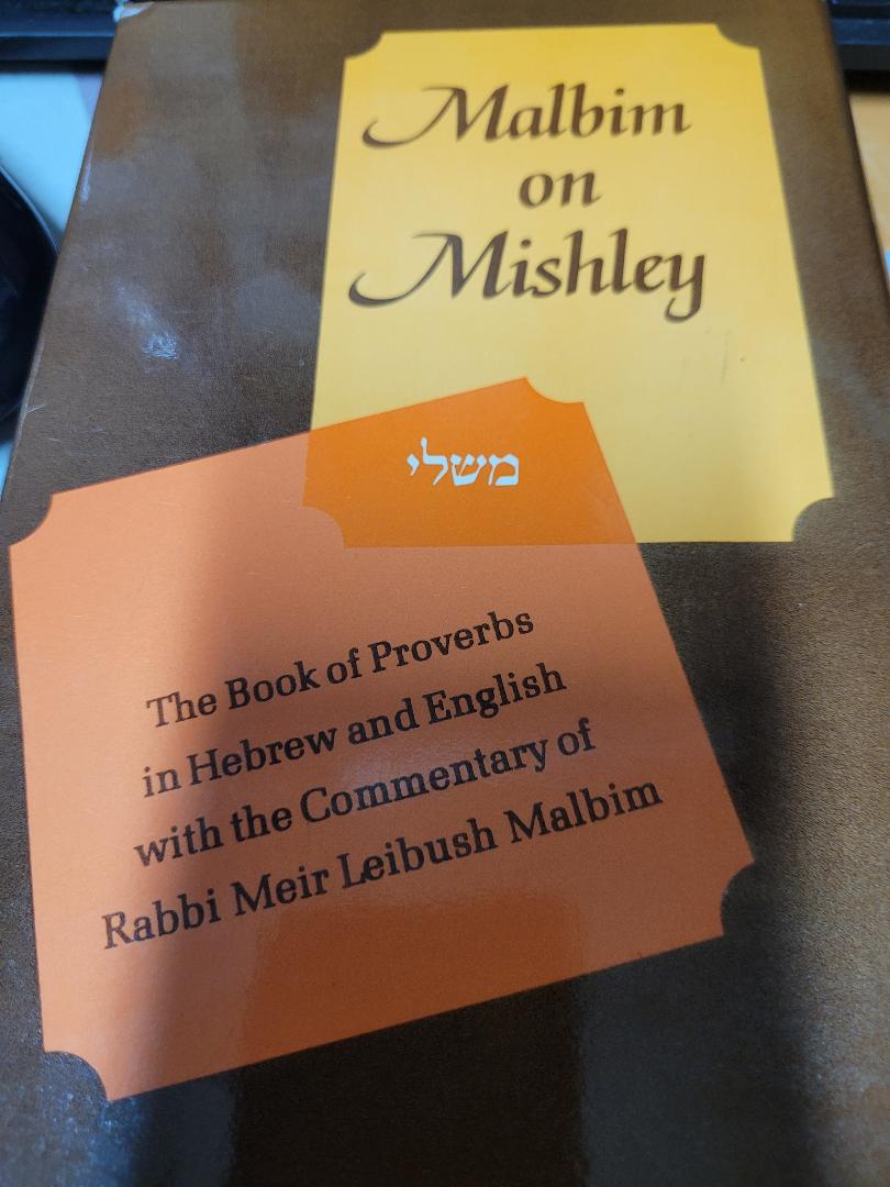 Malbim on Mishley