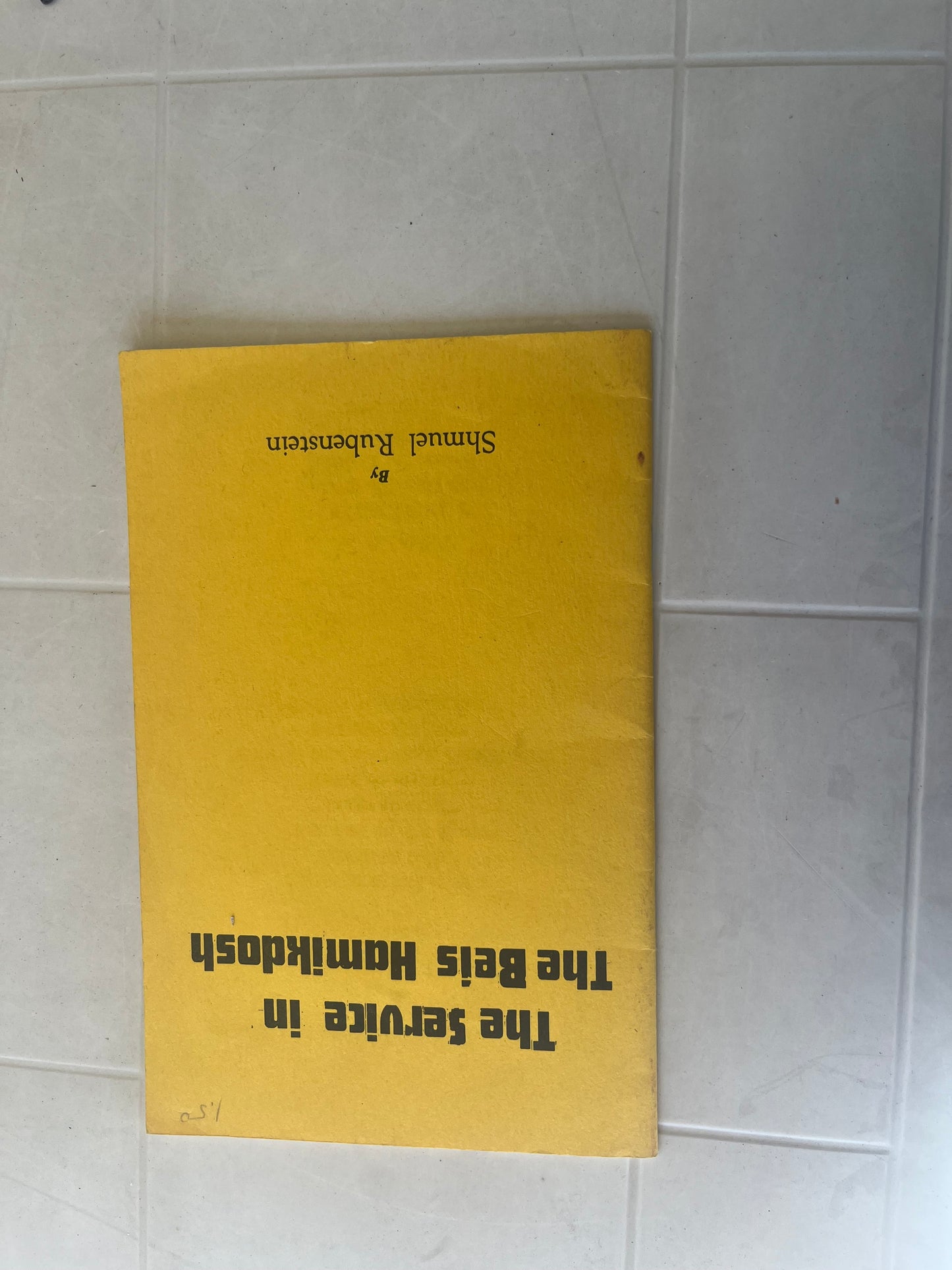 The Service in the Beis HaMikdash