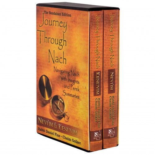 Journey Through Nach (2 volume set): Navigating Nach with Insights and Perek Summaries