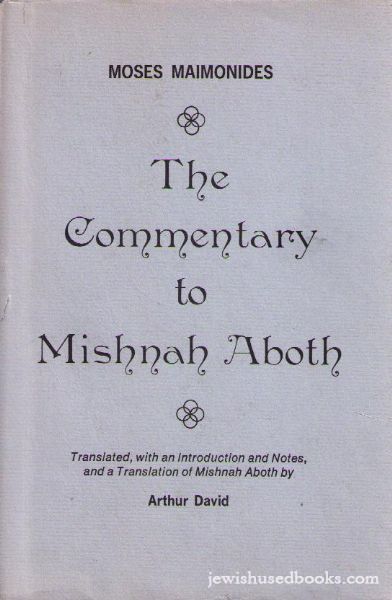 The Commentary To Mishnah Aboth (Edition 1968)