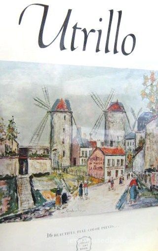 Utrillo: 16 Beautiful Color Prints