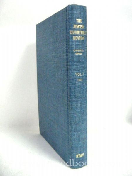 The Jewish Quarterly Review Vol. II 1890