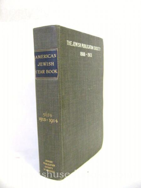 The American Jewish Year Book 5764 (1913-1914)