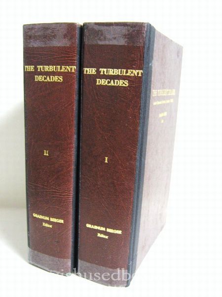 The Turbulent Decades  2 Vol Set