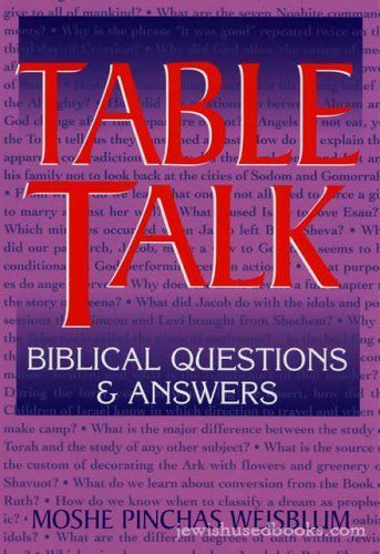 Table Talk: Biblical Questions And Answers