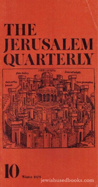 The Jerusalem Quarterly ; Number Ten, Winter 1979