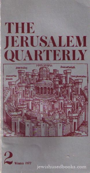 The Jerusalem Quarterly ; Number Two, Winter 1977