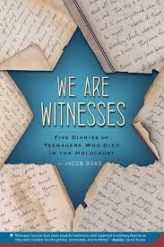 We Are Witnesses: Five Diaries of Teenagers who died in the Holocaust
