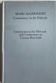 104146 Maimonides Commentary on the Mishnah: Introduction to the Mishnah and Commentary on Tractate Berachoth