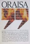 ORAISA - A Journal of Contemporary Jewish Issues, volume 1